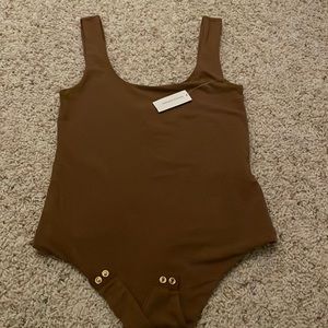 brand new with tags banana republic brown bodysuit